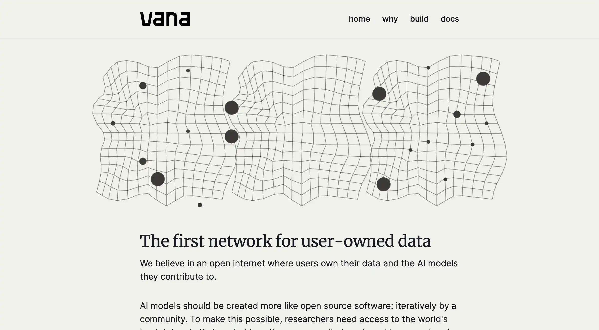 Vana | Benutzer-eigene Daten